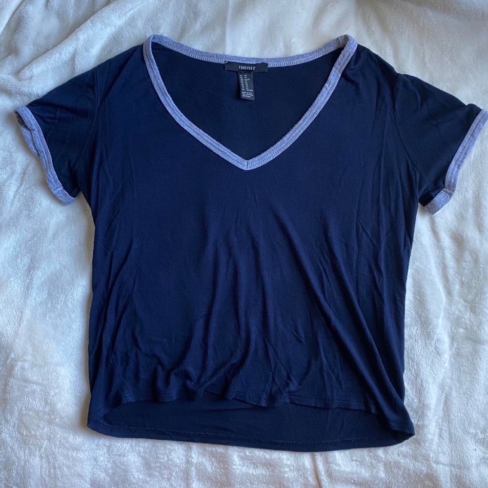 Forever 21 V Neck Shirt